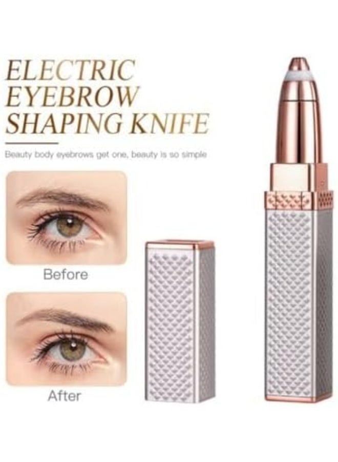 أداة 2 في 1 لإزالة شعر الوجه والعناية بالبشرة للذقن والخدين والحواجب والجزء العلوي من الوجه - Image 2